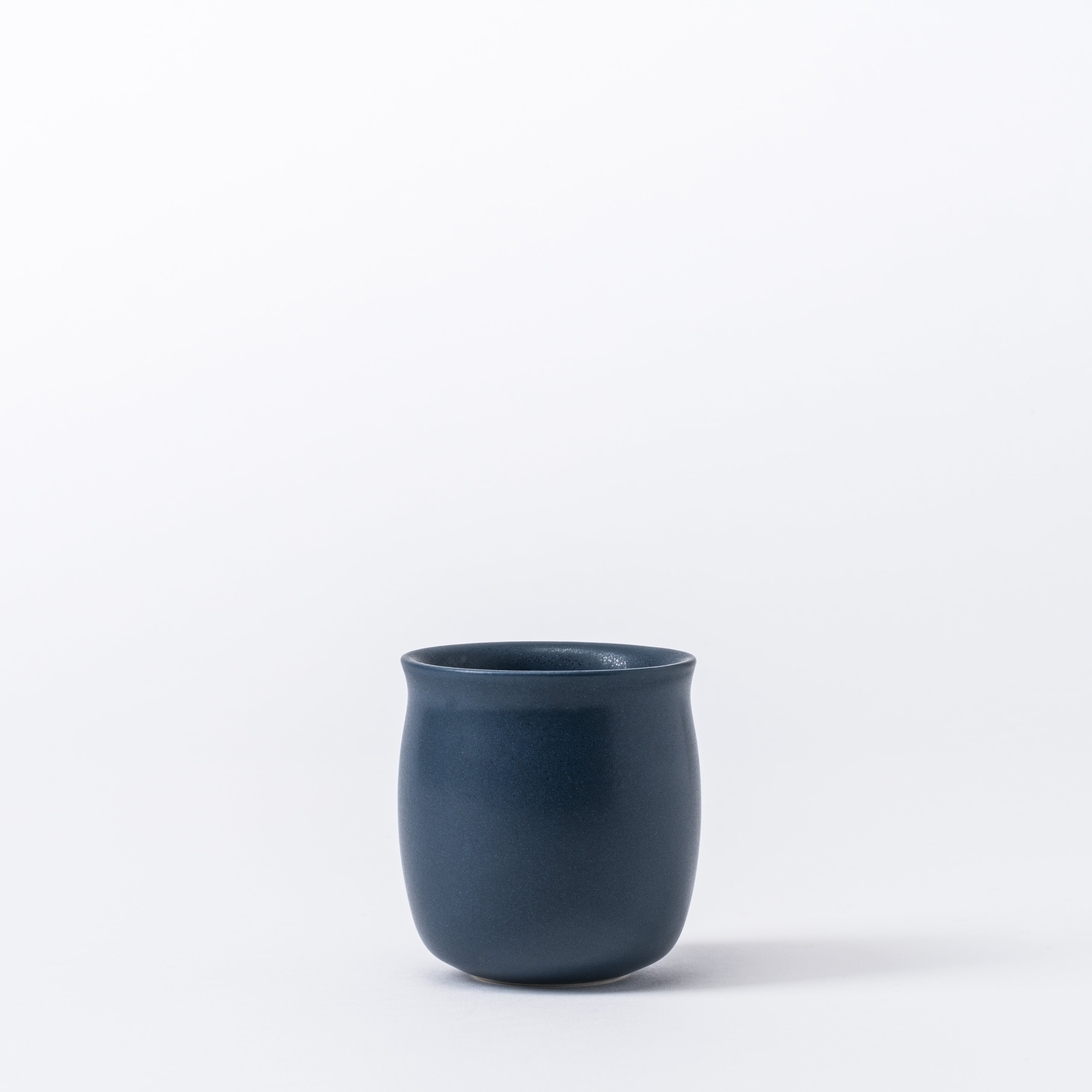 Set of 2 Small Twilight Blue Cups - Mini Ceramic Sippers